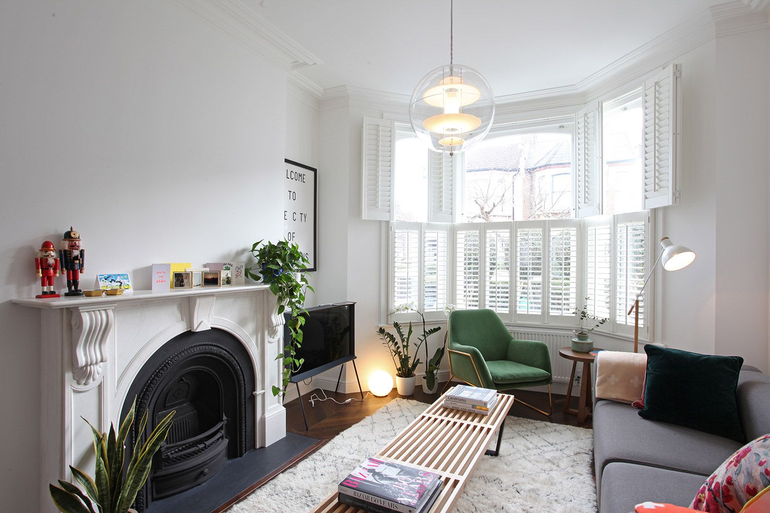 Billie's modern lounge area