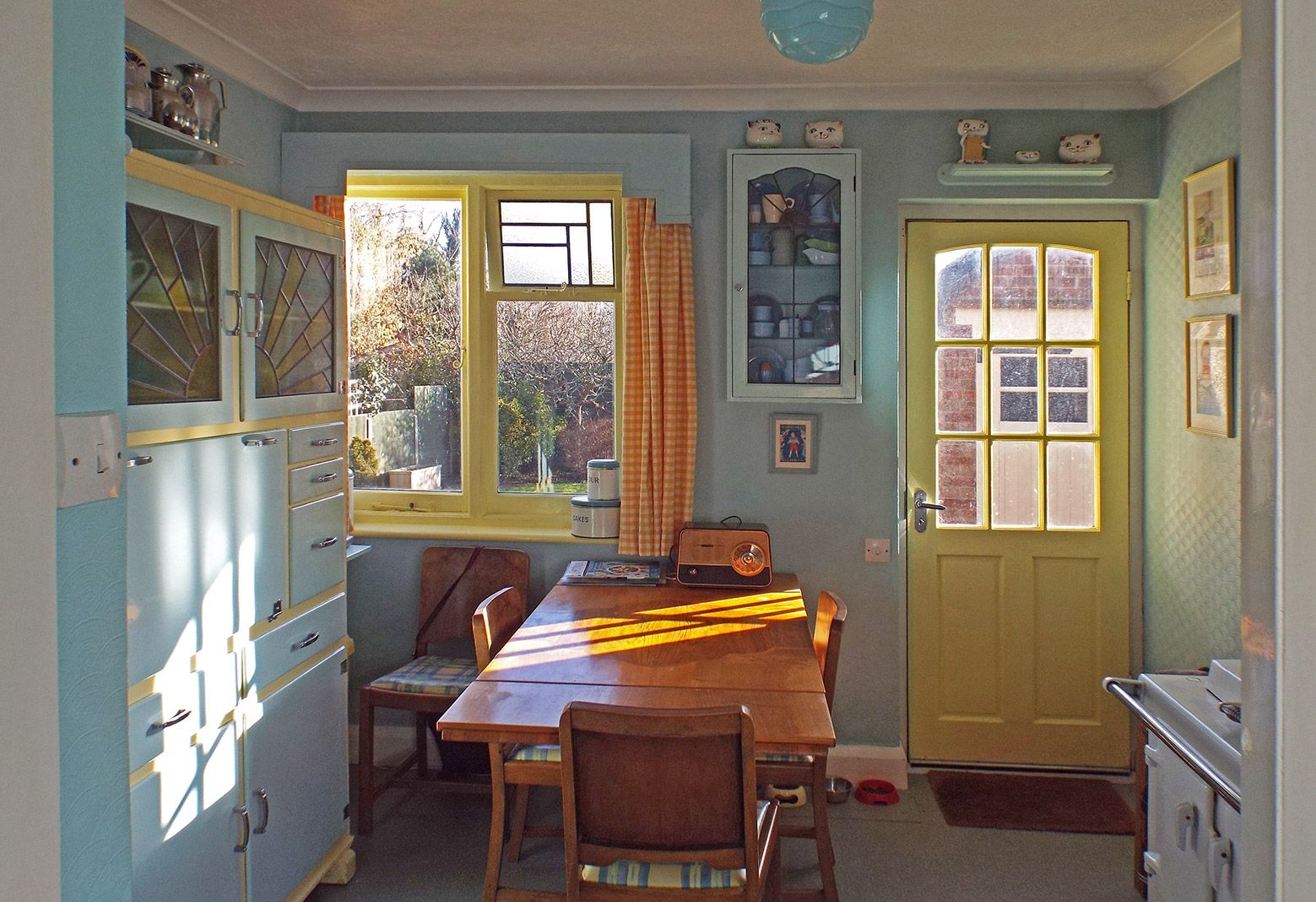 It's hard to believe that years ago most kitchens looked like this!