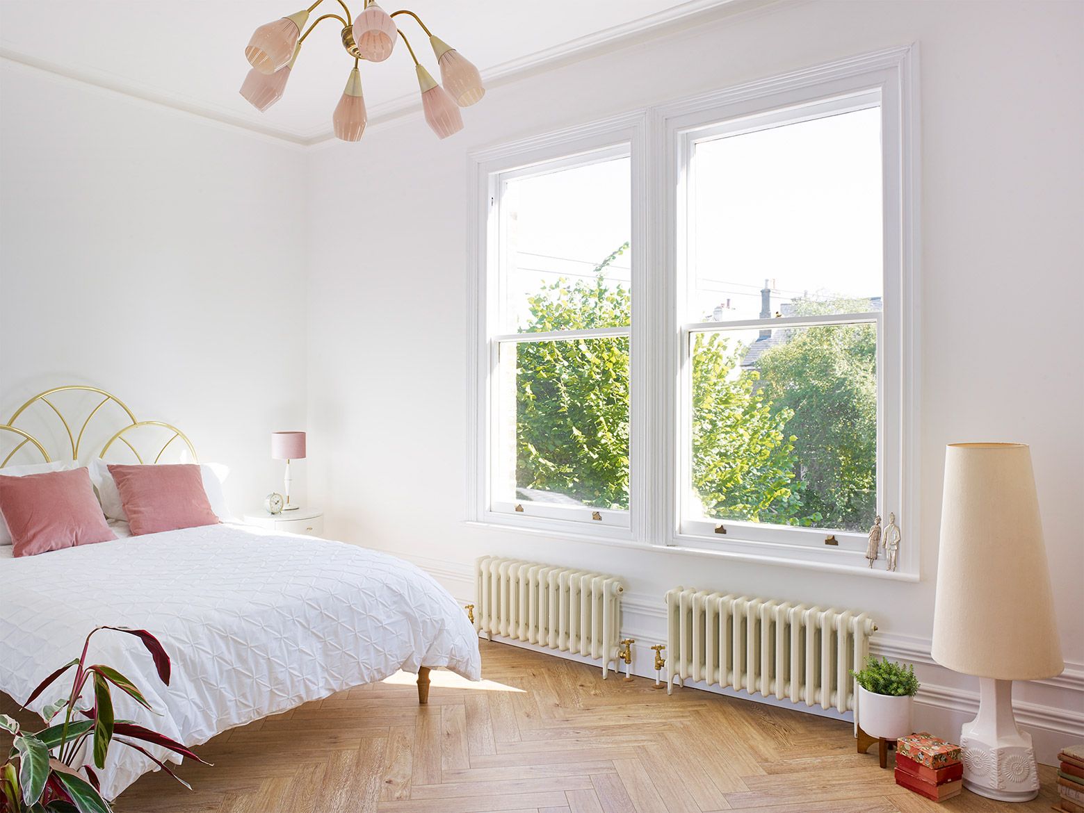 The South Wing's beautiful bedroom